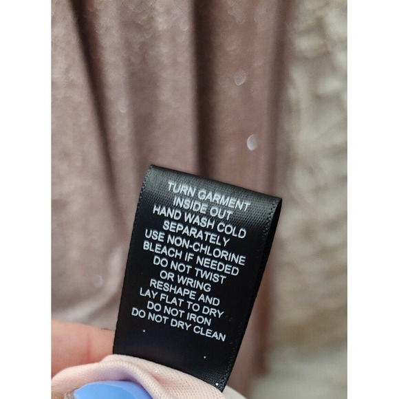 Trixxi Womens Formal Glitter Dress Size 7 Pink Prom Sparkle Barbie Long - Picture 12 of 13